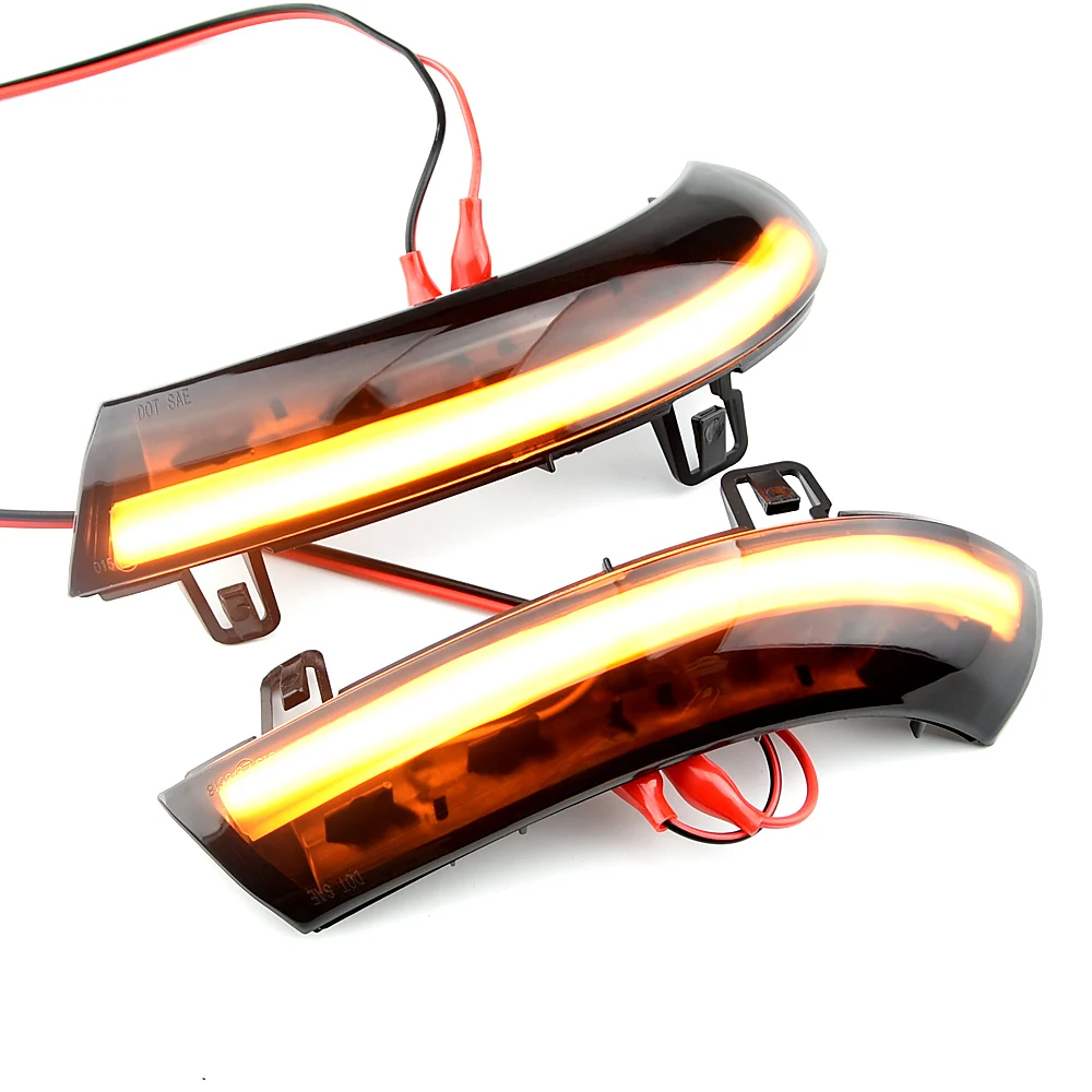 2pcs For VW GOLF 5 GTI V MK5 Jetta Passat B5.5 B6 Sharan Superb EOS Dynamic LED Turn Signal Light Side Wing Mirror Indicator image 6