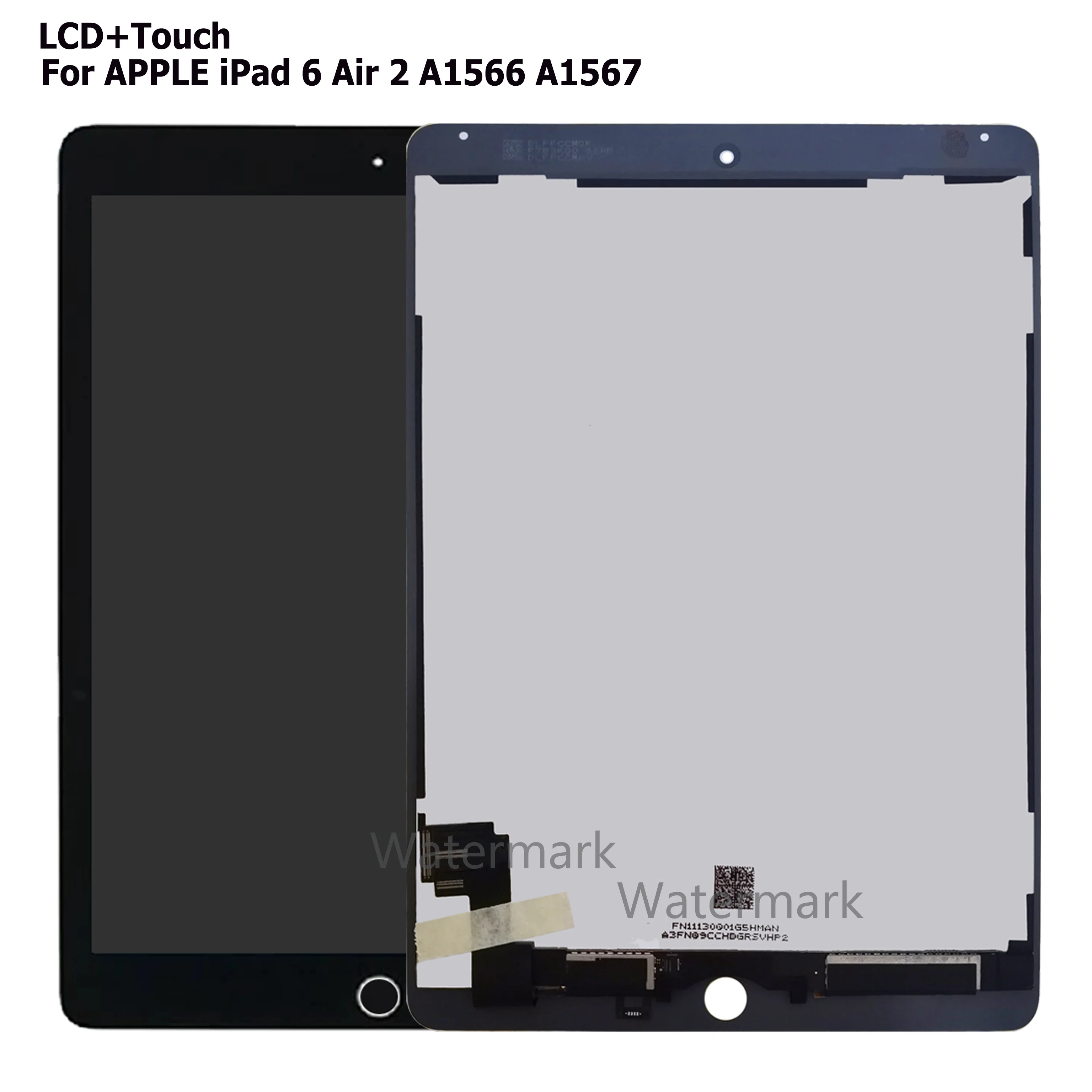 ディスプレイ・モニター本体 iPad AiR2 Amazon.co.jp: 9.7インチ LCDスクリーン 交換用 iPad Air 2 第2世代
