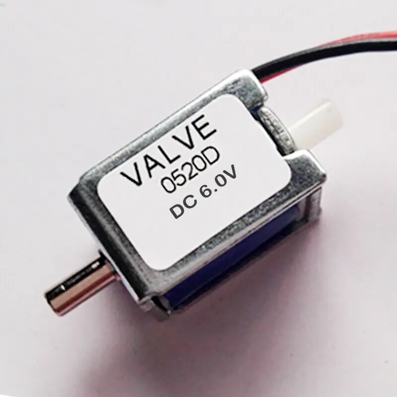 

DC 6V N/C Micro Electric Solenoid Air Valve Normally Closed NC Small Mini Control Vent Valve for Gas Air Pump