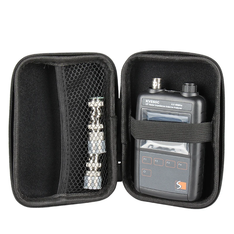 KVE60C الموجة القصيرة ناقلات اللون رمز الشاشة هوائي مقاومة محلل لحم الخنزير المحمولة المواهب متر لتقوم بها بنفسك بوتيك