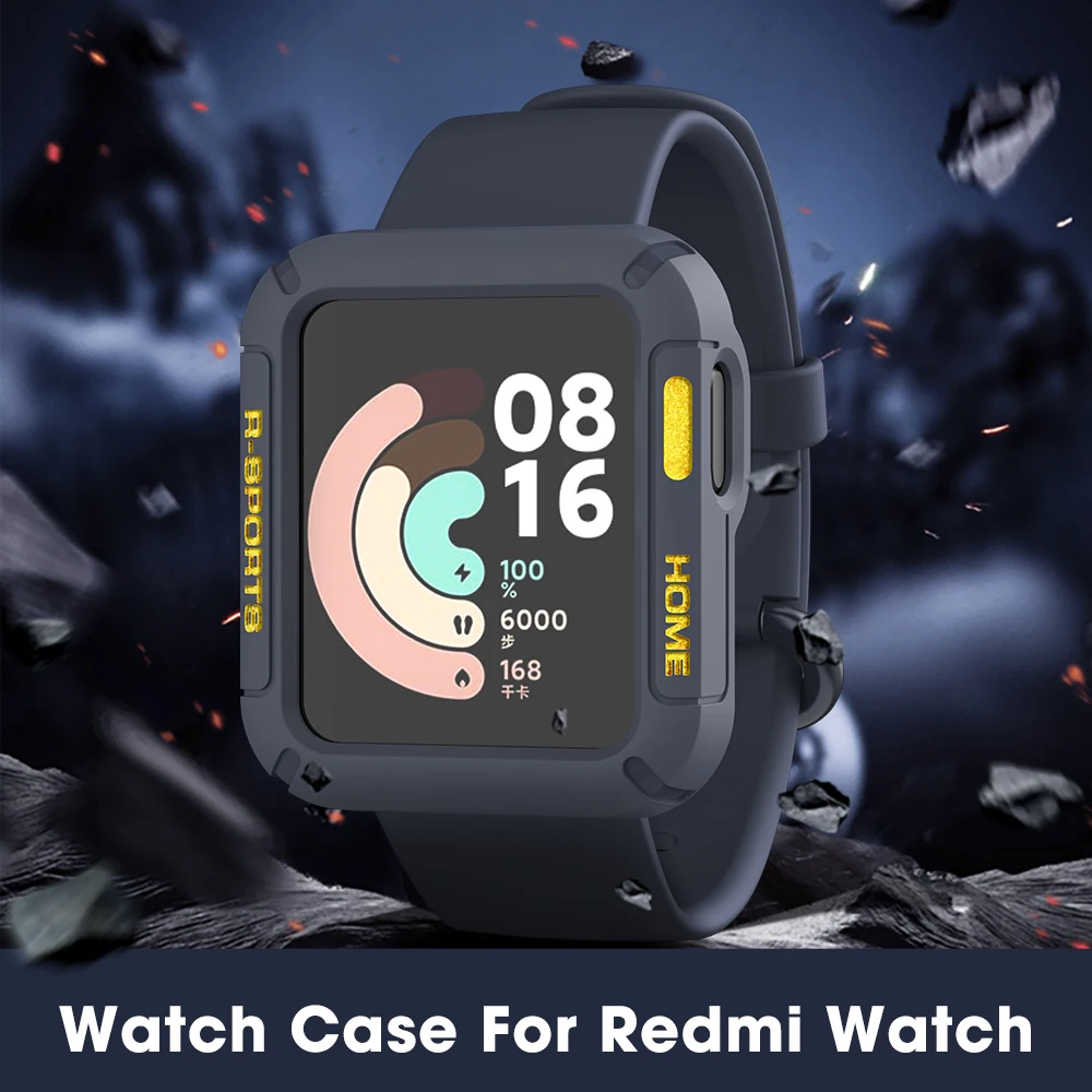 SIKAI 2021 Mới Ốp Lưng Cho Xiaomi Mi Dây Lite TPU Vỏ Bảo Vệ Bao Da Dây Đeo Vòng Tay Củ Sạc Cho Xiaomi Redmi đồng Hồ