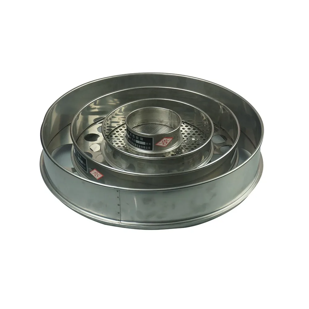 Dia 10cm 1mm Zu 9,5mm Loch 304 Edelstahl Runde Mesh Labor Test Sieb Für Kaffee Gewesen blueberry Schraube – Detail 3