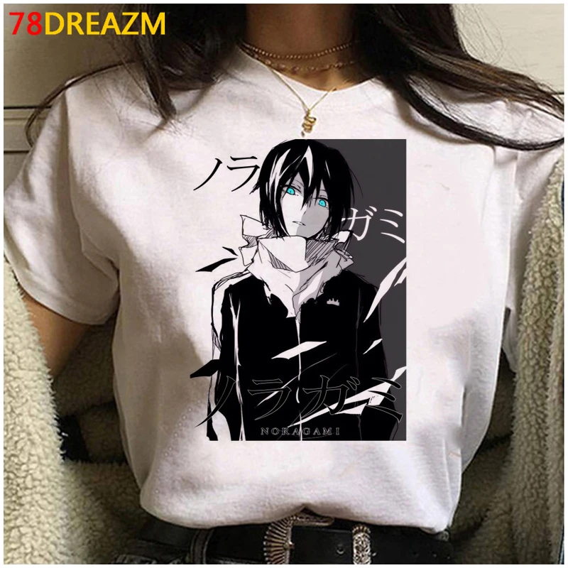 Noragami Yato t-shirt top tees women couple clothes casual couple aesthetic harajuku t shirt vintage