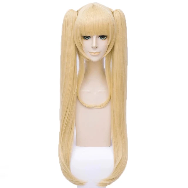 Eriri Spencer Sawamura syntetyczny blond złoty długi chip kucyki odpinana peruka do cosplay Saenai Heroine no Sodatekata