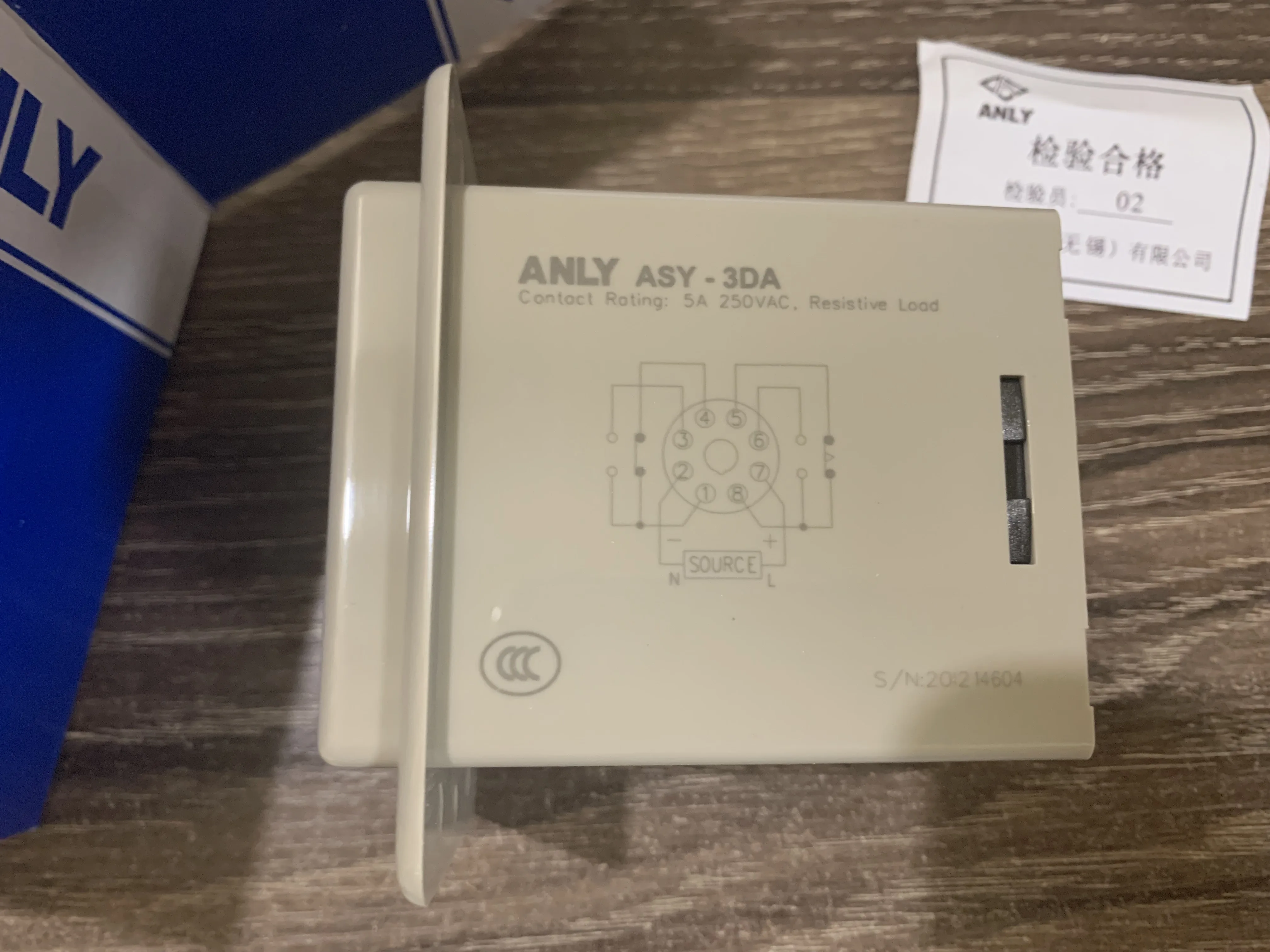 ANLY ASY-3DA digital time-limited relay delay time relay