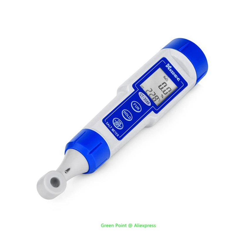 2023 Aquarium Water Tester CT-3088 Salinometer Electronic Salinity Meter Digital Salinity Tester Pen Type Inductive Salt Meter