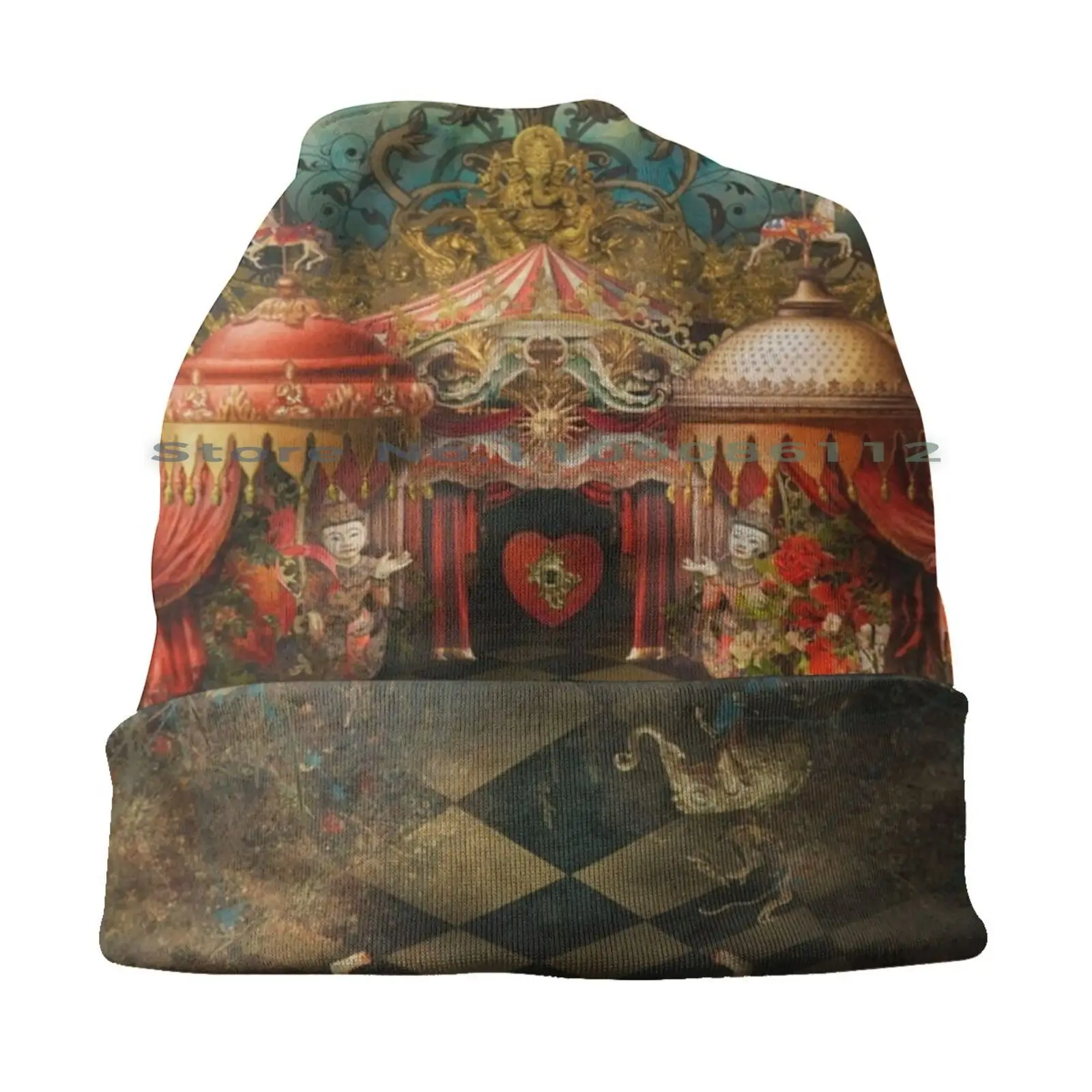 Imaginarium Bucket Hat Sun Cap Imaginarium Imagination Inspiration Tent Circus Fairground Cabaret Surreal Fantasy Ornate Dream