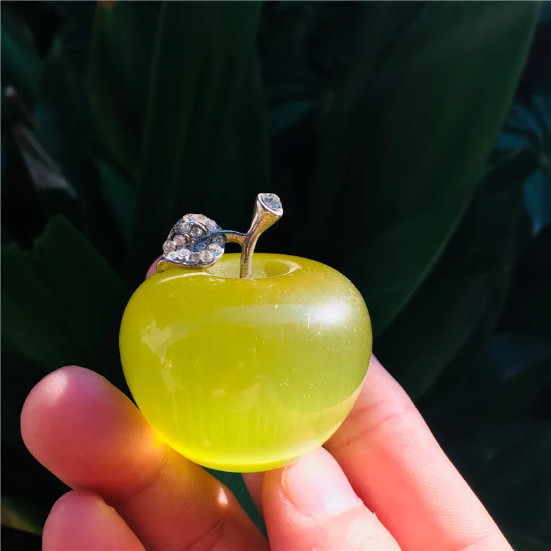 

Натуральный Опал Кристалл мира фрукты на день рождения Рождественский подарок 1 шт