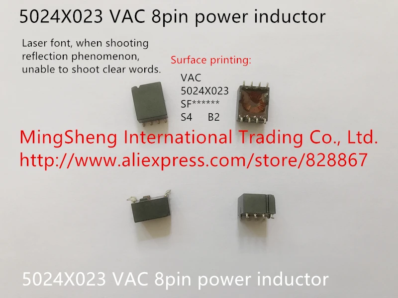 Original new 100% 5024X023 VAC 8pin power inductor quality assurance