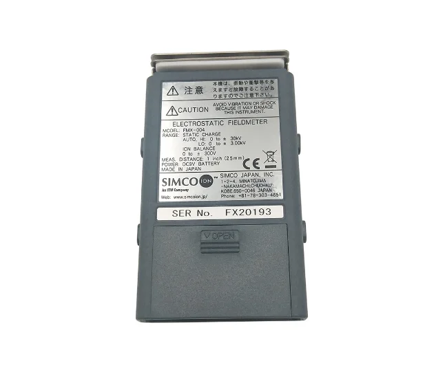 Miernik pola elektrostatycznego miernik testowy ESD SIMCO FMX-004 Tester elektrostatyczny FMX004 zakres pomiarowy 0 do ± 1,49kv