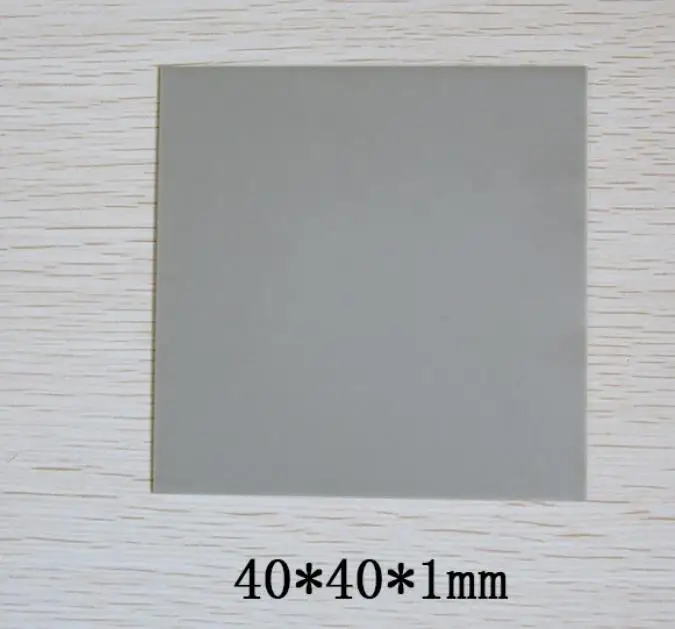 ALN Insulation Heat Dissipation High Temperature Resistant Aluminum Nitride Ceramic Sheet 20*20/25/30*30/40*40*1mm