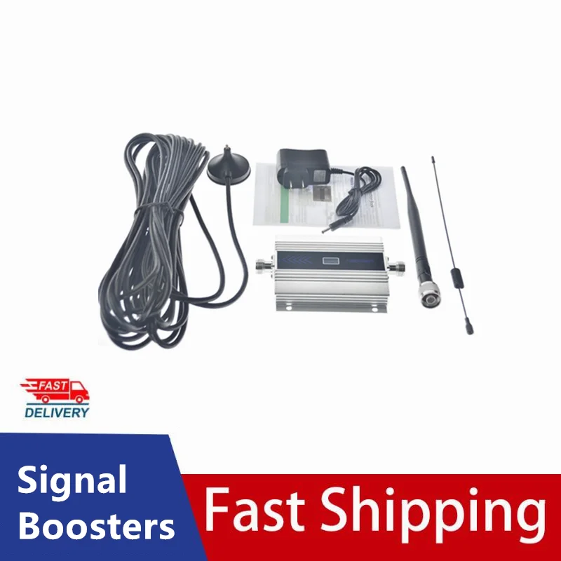 900Mhz GSM 2G/3G/4G Signal Booster Repeater Amplifier Large Coverage Area Antenna For Cell Phone Signal Boosters Impulsores