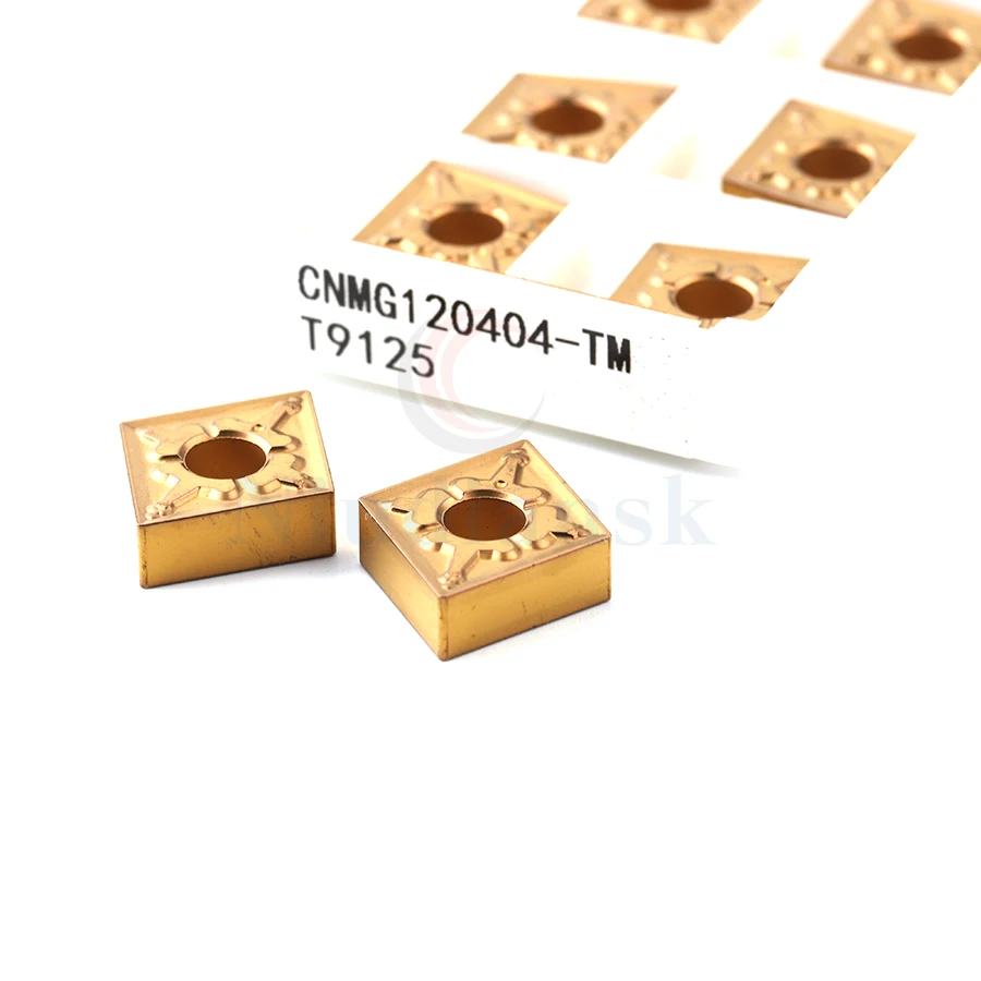 Инструменты для токарного станка с ЧПУ CNMG120404 TM T9125 CNMG120408 TM T9115, внешние фонари, Износостойкие вставки для нержавеющей стали