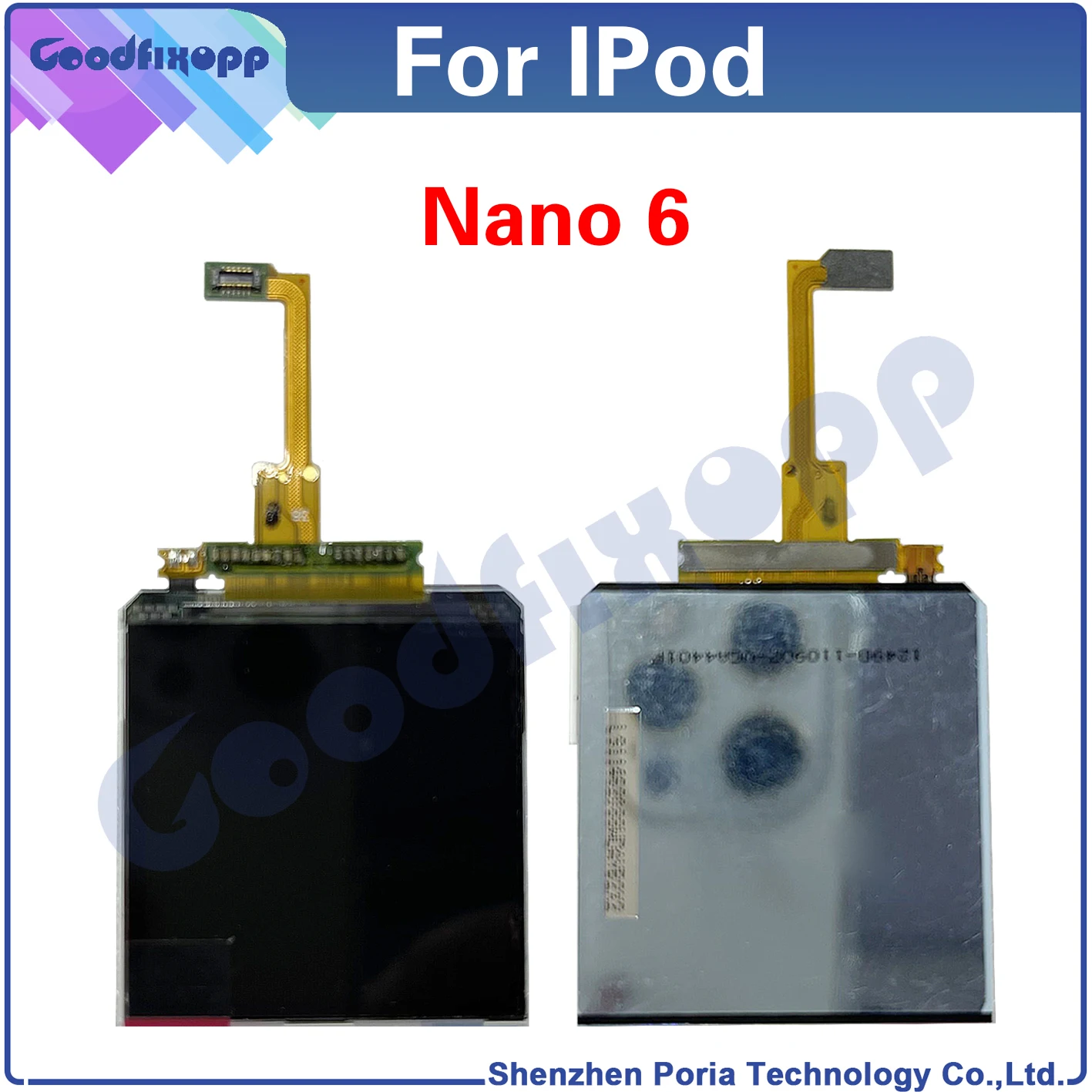 For IPod Nano 2 3 4 5 6 7 LCD Display Sensor Digitizer Assembly Screen For IPod Nano 2th 3th 4th 5th 6th 7th Replacement