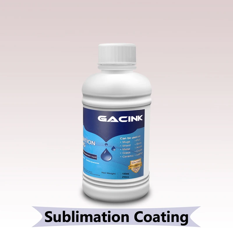 250ml Special Sublimation Coating Pre-treatment Fluid For Mug Cup Stone Ceramic Leather Glass Crystal Marble Metal