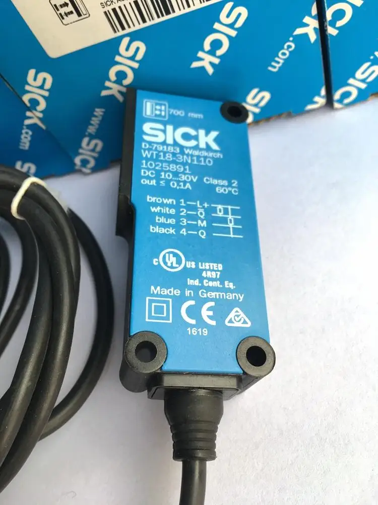 

100% New original SICK photoelectric switch WT18-3N110item number 1025891