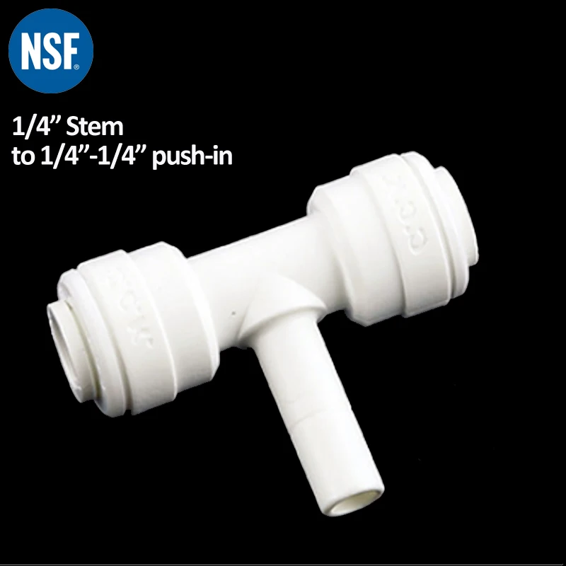 Haste do tipo t do encaixe cck do conjunto do filtro do ro e da água aos encaixes push-in mst