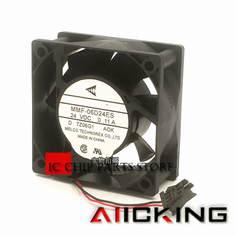 NIDEC 6CM MMF-06D24ES AOK FAN MMF-06D24ES-AOK E500 inverter cooling fan Original brand new in stock