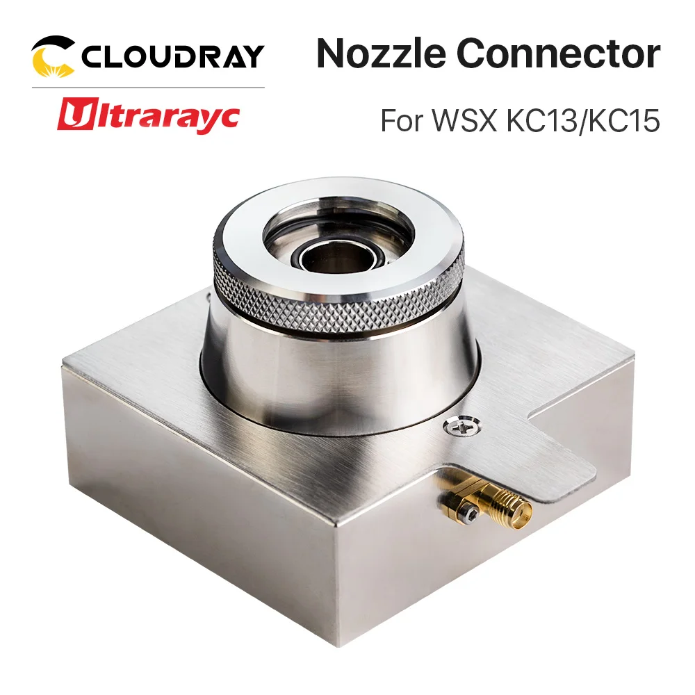 Ultrarayc WSX Nozzle Connector Sensing Parts Ceramic Connector For WSX Fiber Laser Cutting Head KC13 KC15 Metal Cutting Machine