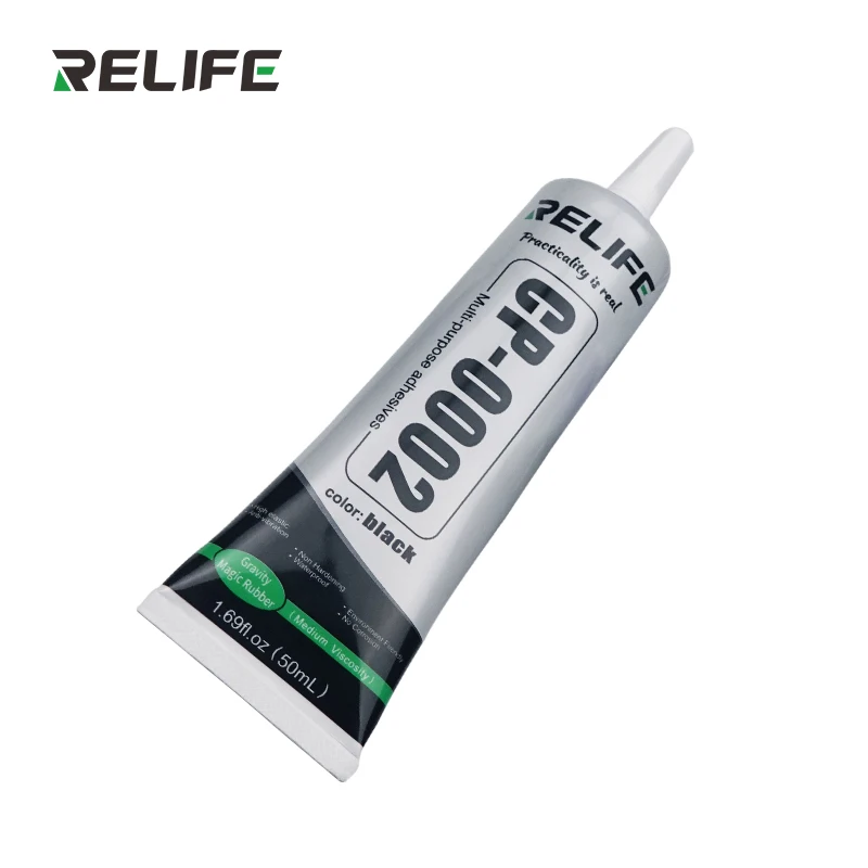 RELIFE 50ml CP-0002 mobile phone LCD screen repair black glue Maintenance Warping screen Frame opening Mobile phone shell