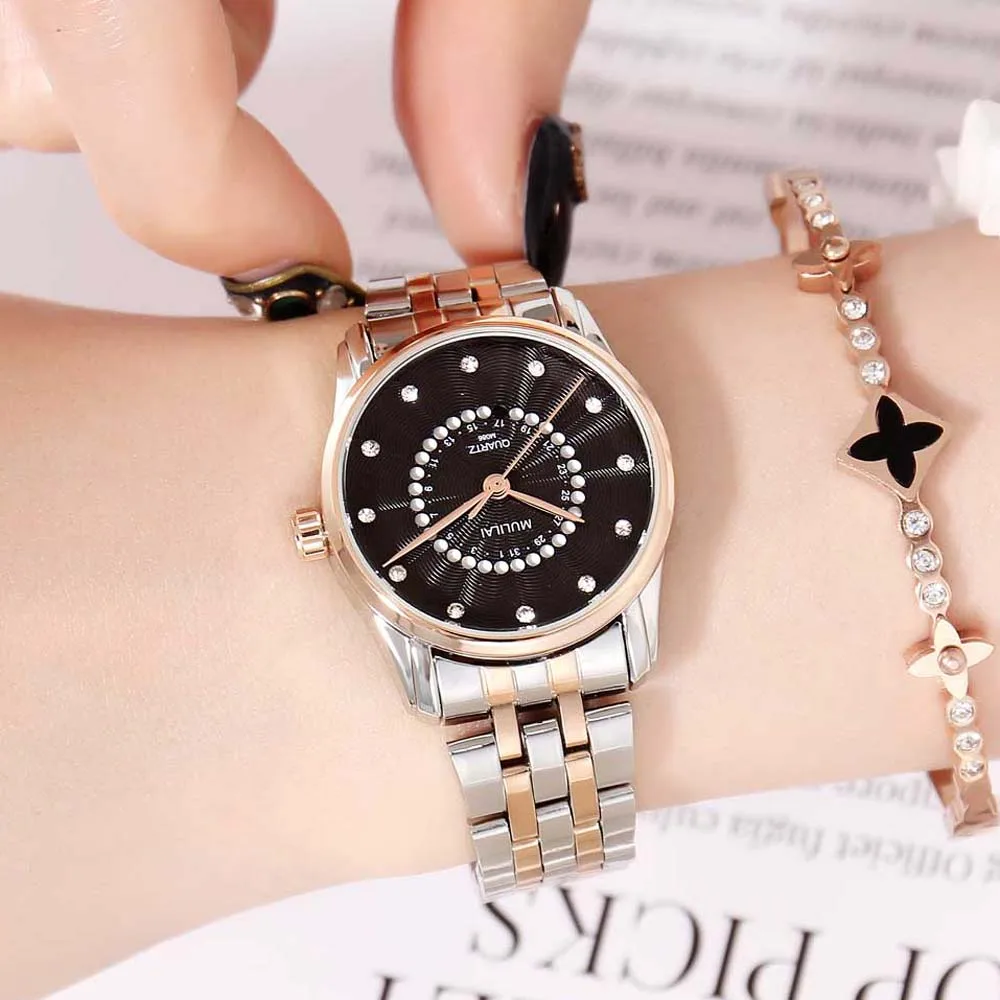 

Luxury Watch Quartz Women Watches Ladies waterproof Steel Women's Bracelet Watches Female Clock Relogio Feminino Montre Femme