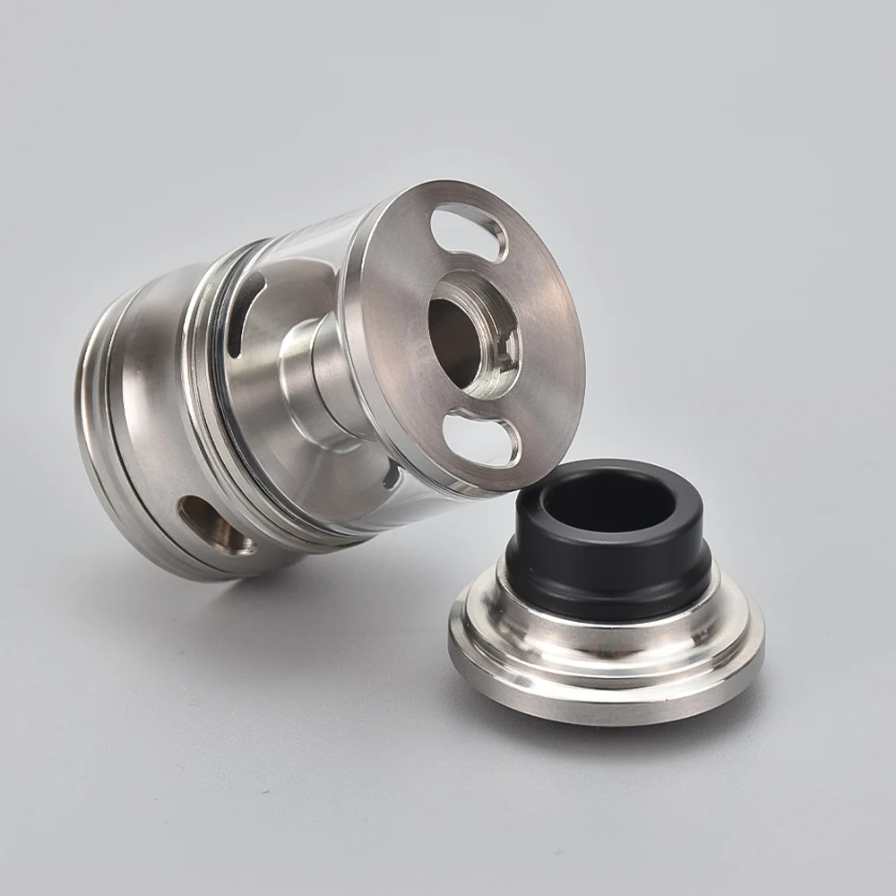 Atomizer do elektronicznego papierosa ponownie załaduj S RTA 24.5mm 2.5ml / 4.5ml pojemność 316 SS pojedyncza cewka zbiornik Rebuildable vape rta vs