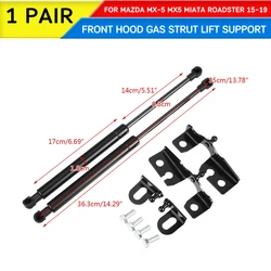 Car Front Engine Cover Hood Shock For Mazda MX-5 MX5 Miata Roadster 2015-2019 Lift Struts Bar Support Rod Arm Gas Spring Bracket