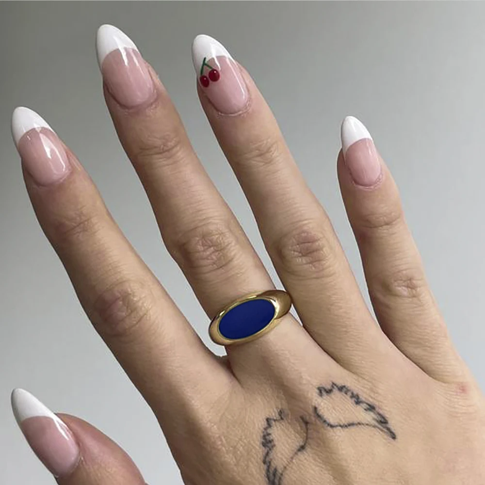 VG 6YM New Fashion Trend Aura Ring With The Same Birthday Gift Alloy Jewelry Wholesale Direct Sales