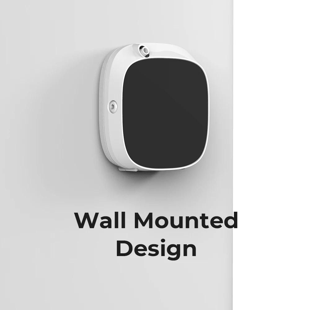 HIINST Bluetooth & App Comfortable Fragrance Oil Diffuser Wall-Mounted Scent Machine Time Setting Air Freshener for Home Office