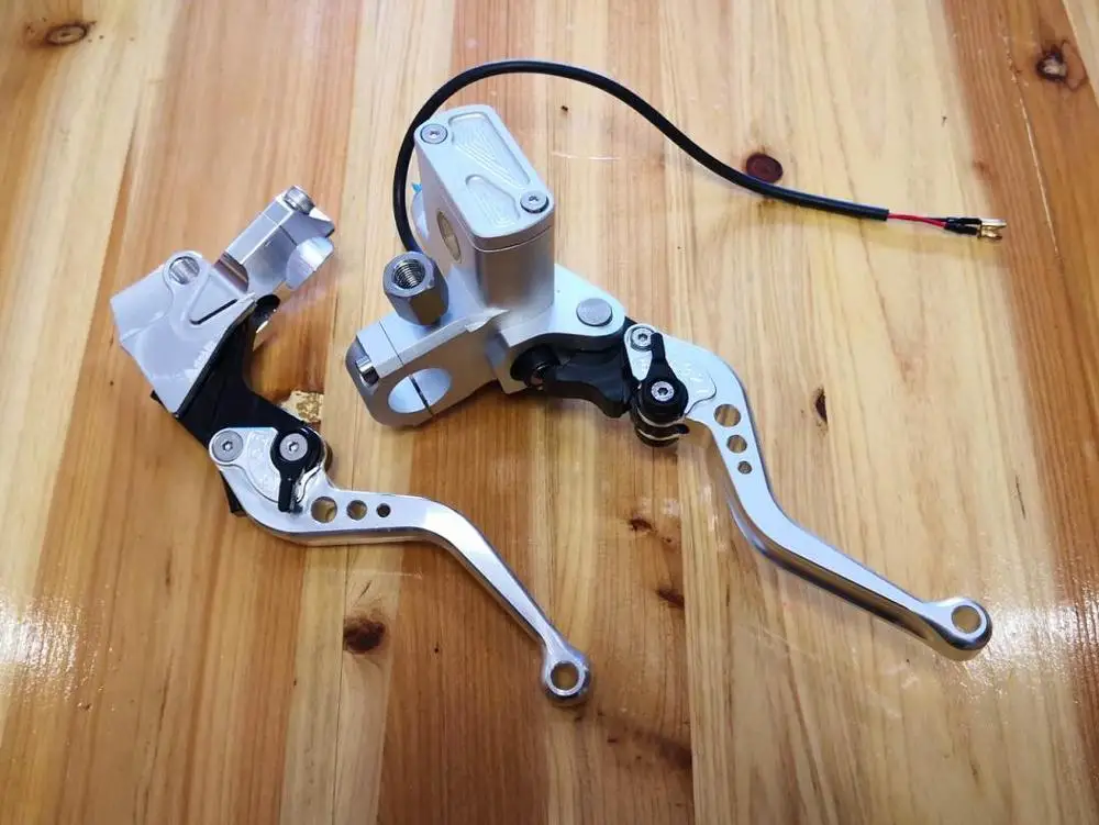 Adelin PX6 Polished Brake Clutch Pump Lever Hydraulic Master Cylinder Silever PX6