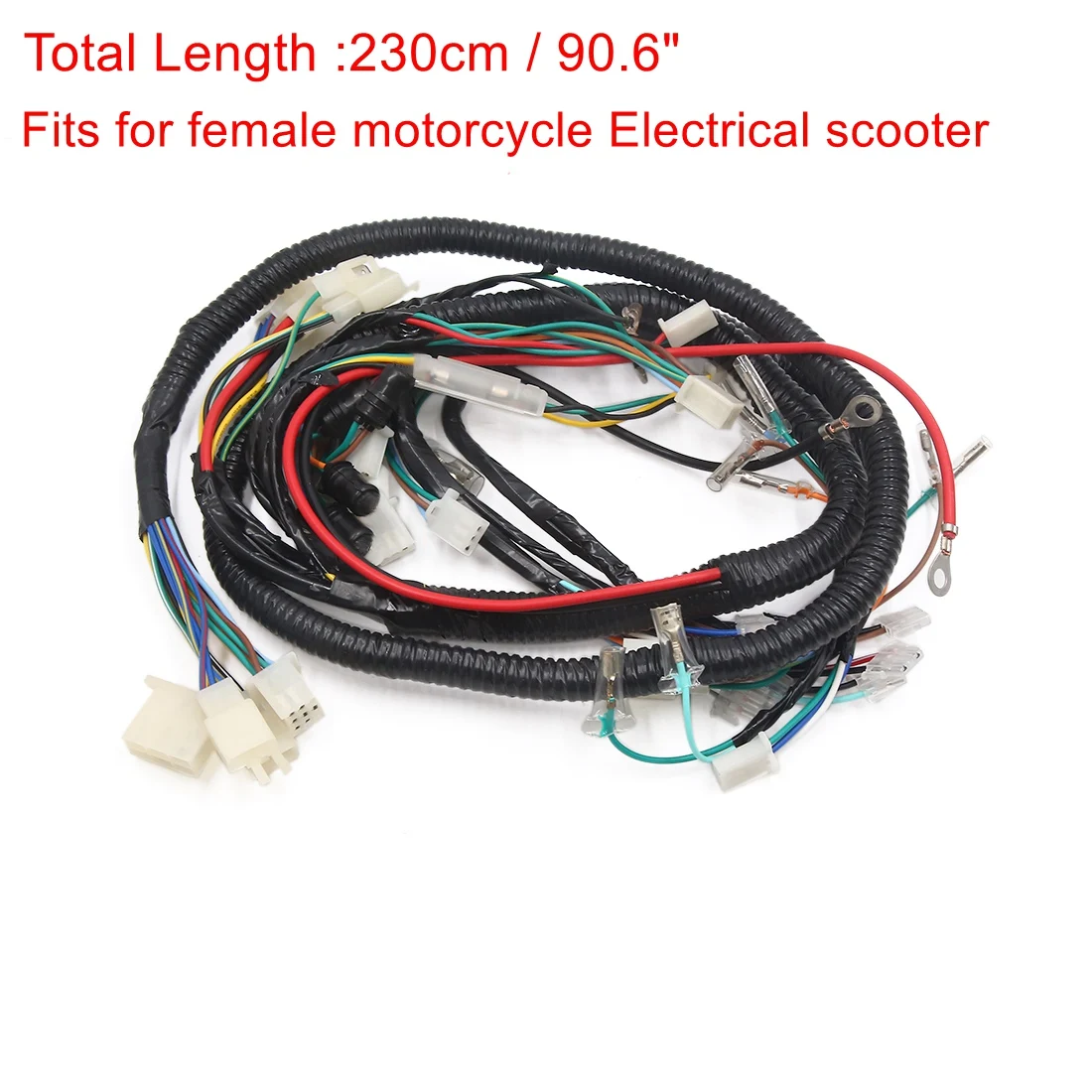 Motorcycle Ultima Complete System Electrical Main Wiring Harness w/ Fuse Box Connectors For GS For CG125 For Motorcycle