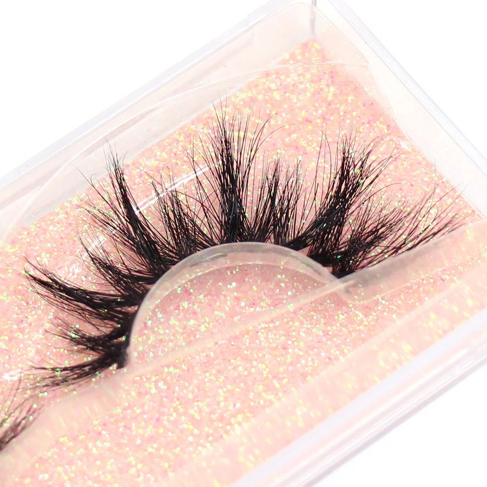 FOXESJI Mink Eyelashes Eyelash Extensionนุ่มDramaticยาวนาน3D Lahes MinkขนตาปลอมFaux Cils Full Lash E14