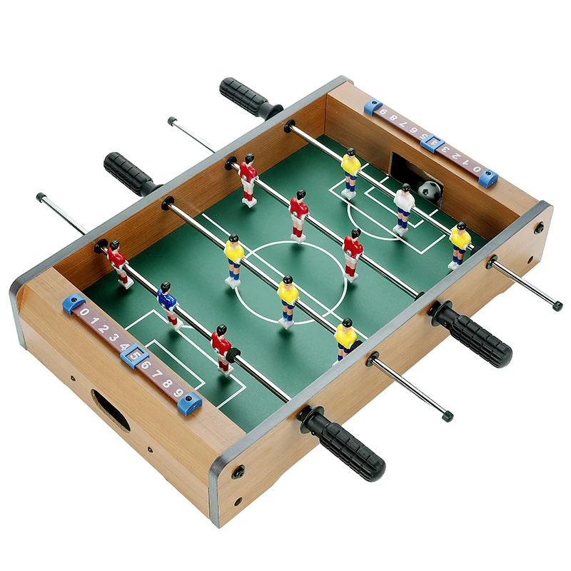 Football Table Games Foosball Soccer Board Mini Balle Baby Foot Ball Desk Interaction Toy Kid Player Gift Easy To Store