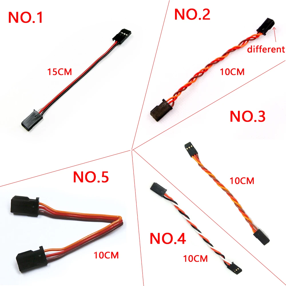 

3Pin DuPont line 2.54mm Flight Control Cable Receiver line for Arduino Sensor DIY RC Model Drone Cable Wire Accessories