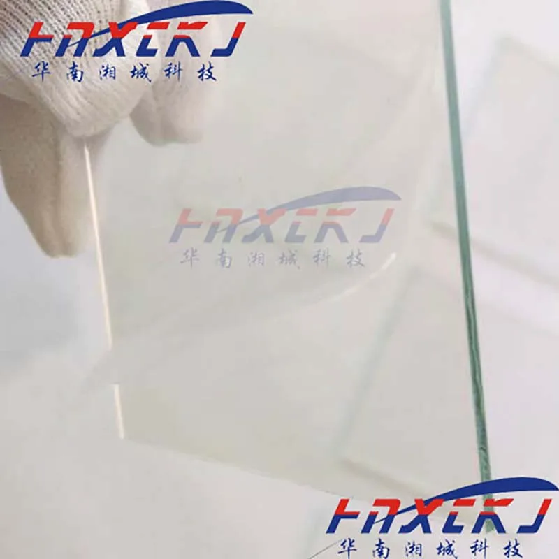 Ito زجاج موصل للاستخدام المختبر 100x100x1.1mm 7ohm/sq ، 12 قطعة في صندوق