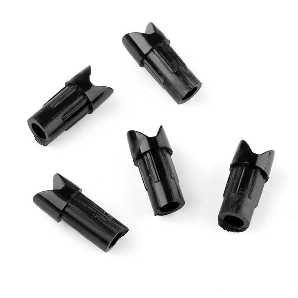 50/100pcs  Half-moon Crossbow Bolts Nocks For Arrow Internal  Carbon Shaft OD 8.8mm ID 7.6mm  Hunting Archery