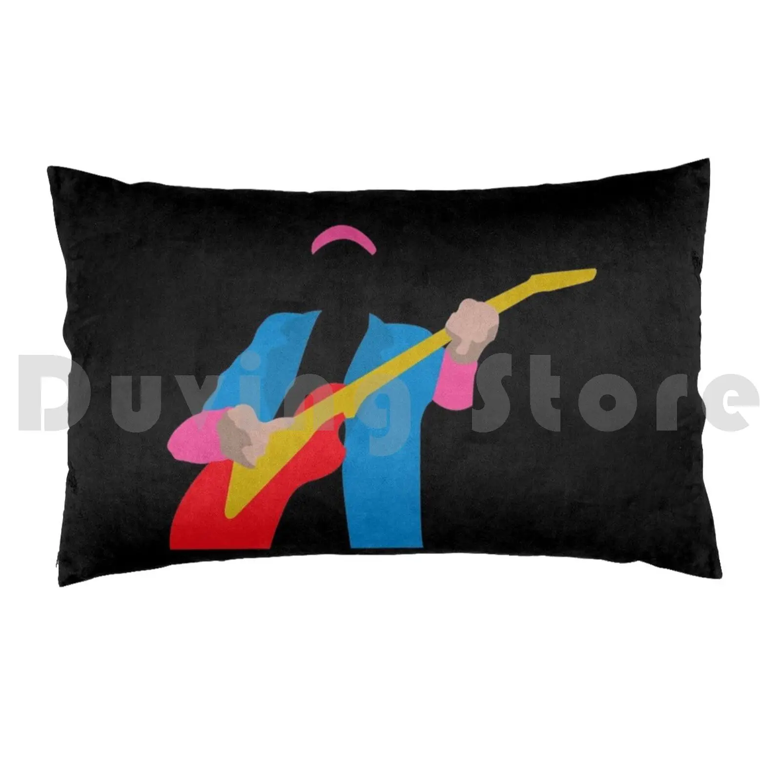 Dires Pillow Case Printed 35x50 Knopfler Dire Straits Music Money Mark 80s Sting Band Live Epic Legend Cool