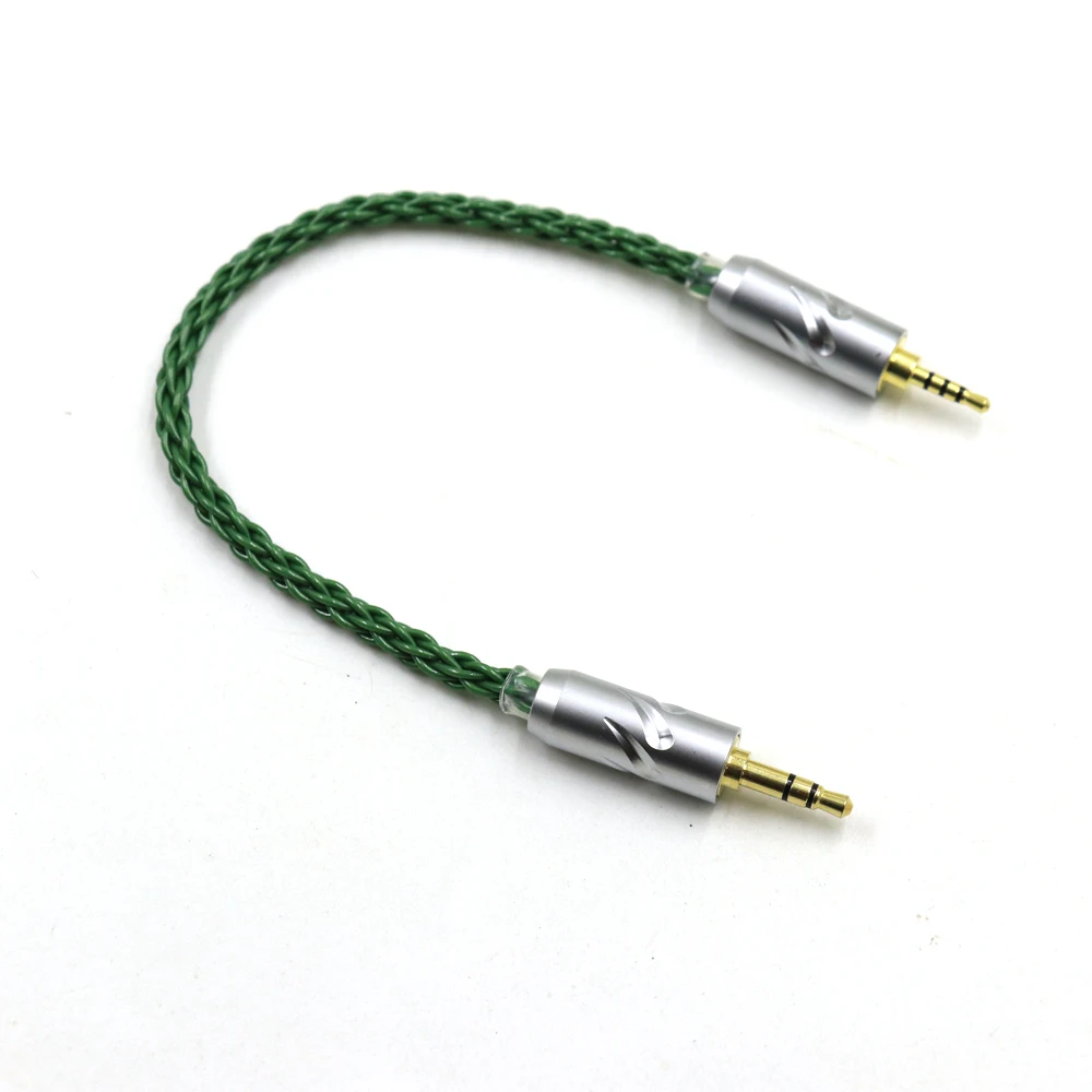 Cavo adattatore maschio bilanciato da 2.5mm maschio a 3.5mm Stereo 3 poli maschio per altoparlanti amplificatore per Computer cellulare