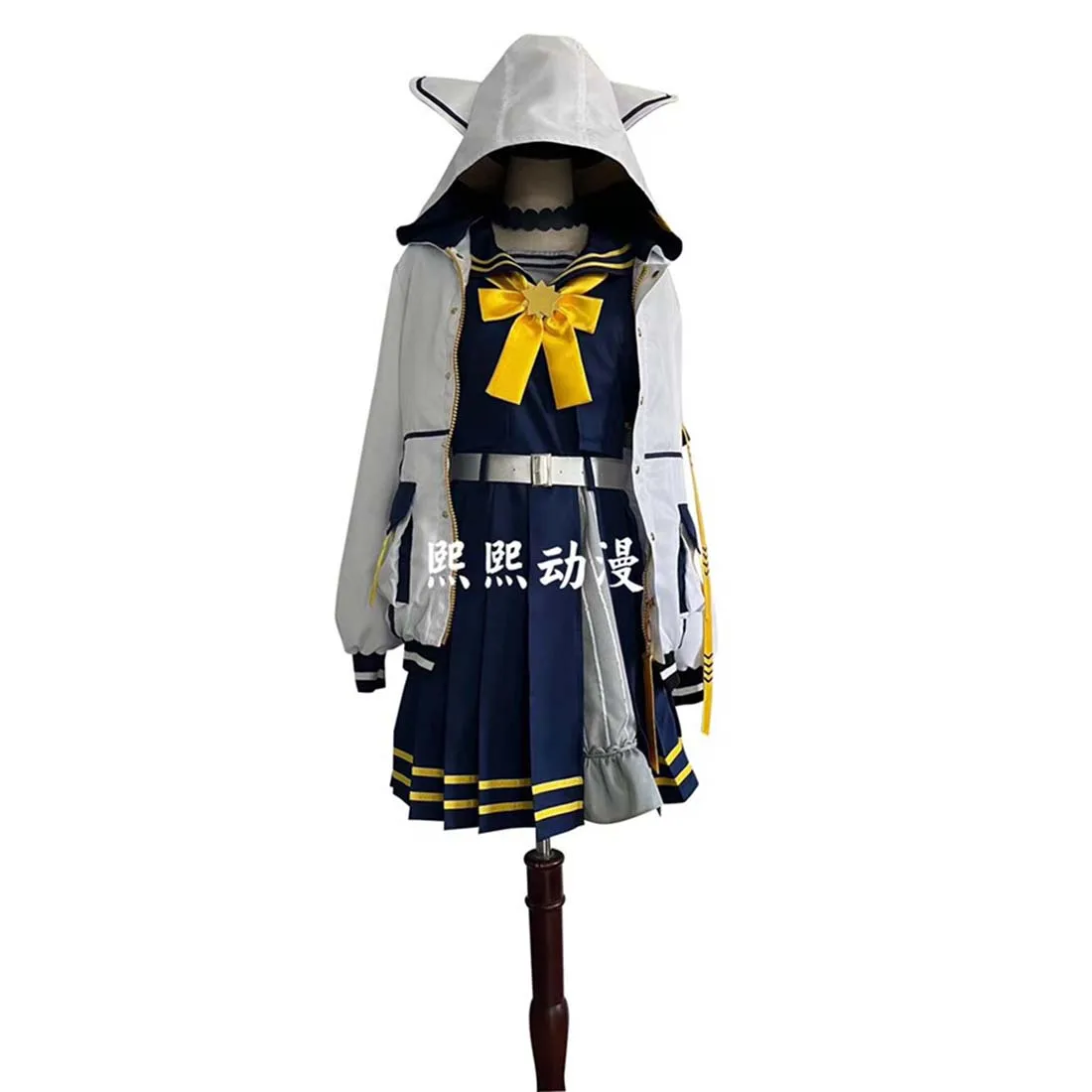 

2021 YouTuber Vtuber Hololive Hoshimati Suisei Idol Dress Uniform Outfit Customize Cosplay Costumes