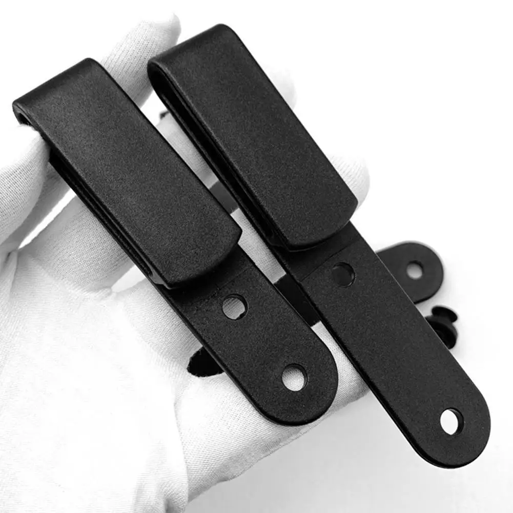 1PCS KYDEX IWB HOLSTER CLIPS K Sheath Waist Clip Accessories Knife Sheath Back Clip KYDEX Scabbard Carrying Clip K Sheath