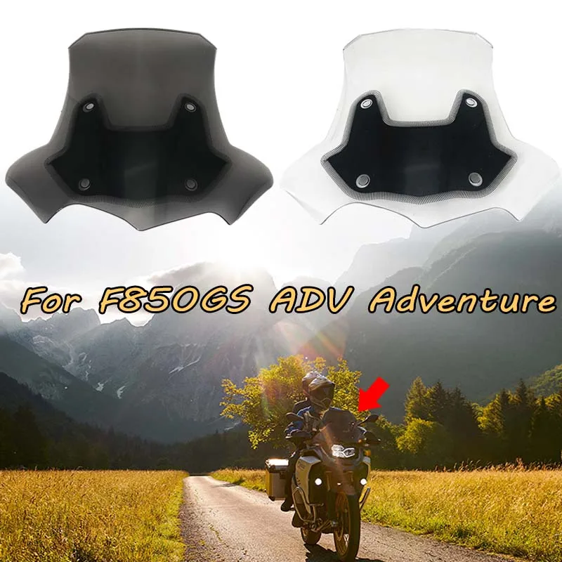 For BWM F850GS ADV F 850 GS Adventure 2019 2020 2021 Windscreen Windshield Deflector Protector Wind Screen Acrylic Motorcycle