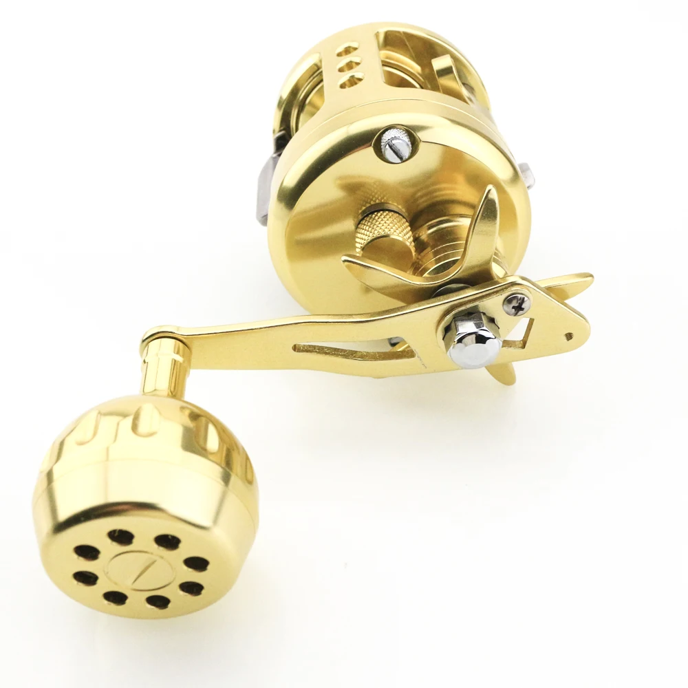 TEASER Slow Jigging Reel Metal Saltwater Deepsea Trolling Reel Big Game High Speed Super Light Boat Reel 10kgs Sea Fishing Reel