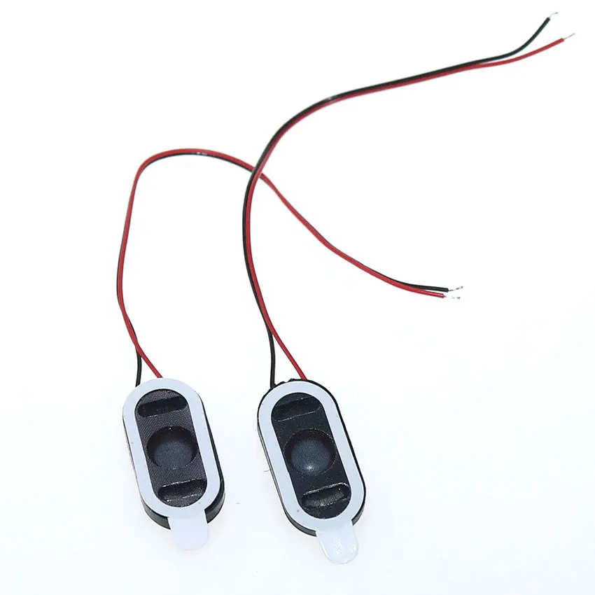 YUXI 1-100Pcs Speaker 2010 Oval Tablet phone tablet micro speaker 1W 8 Ohms 20*10*4mm With Wires DIY Audio Accessories
