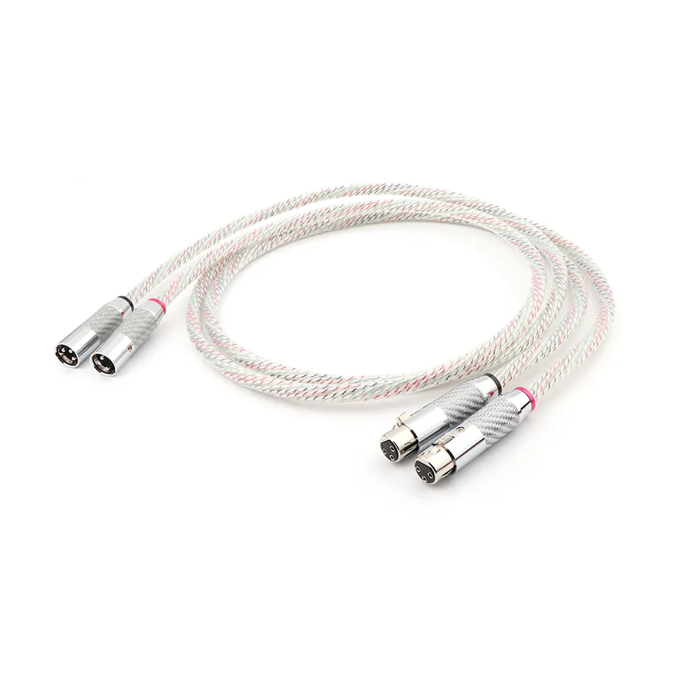 X438 Nordost Valhalla Series XLR Male to Female Audio Cable With Carbon Fiber XLR Connectors Toslink Cable Speaker Wire