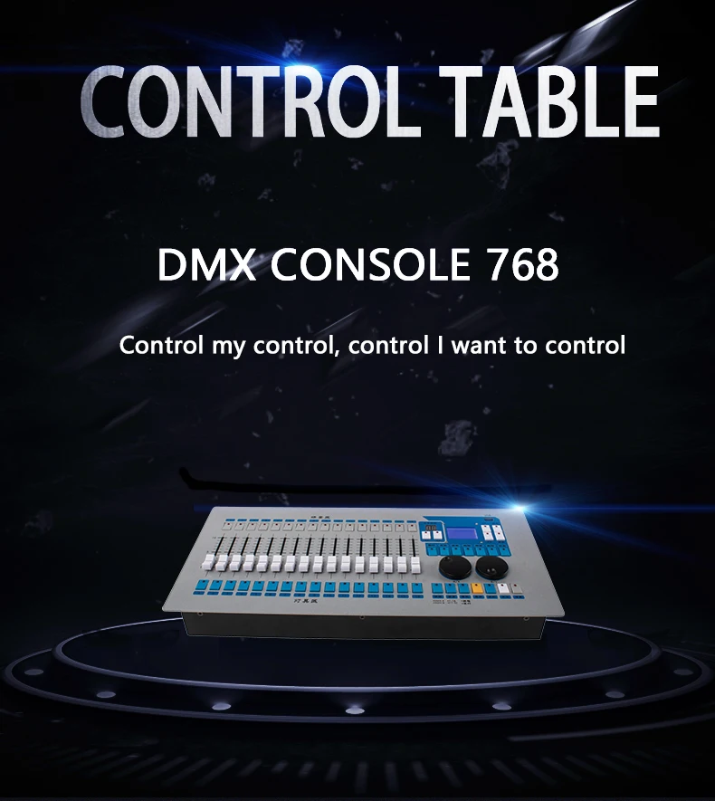 SHEHDS 1024 Controller/192 Konsole für Par Lighting Moving Head Licht International Standard DJ Disco Hochzeiten Konzerte – Detail 17