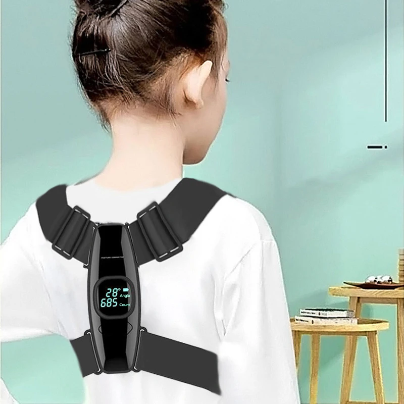 Smart Sensor Back Posture Corrector for Adult Children Sitting Posture Hunchback Back Invisible Humpback Back Support