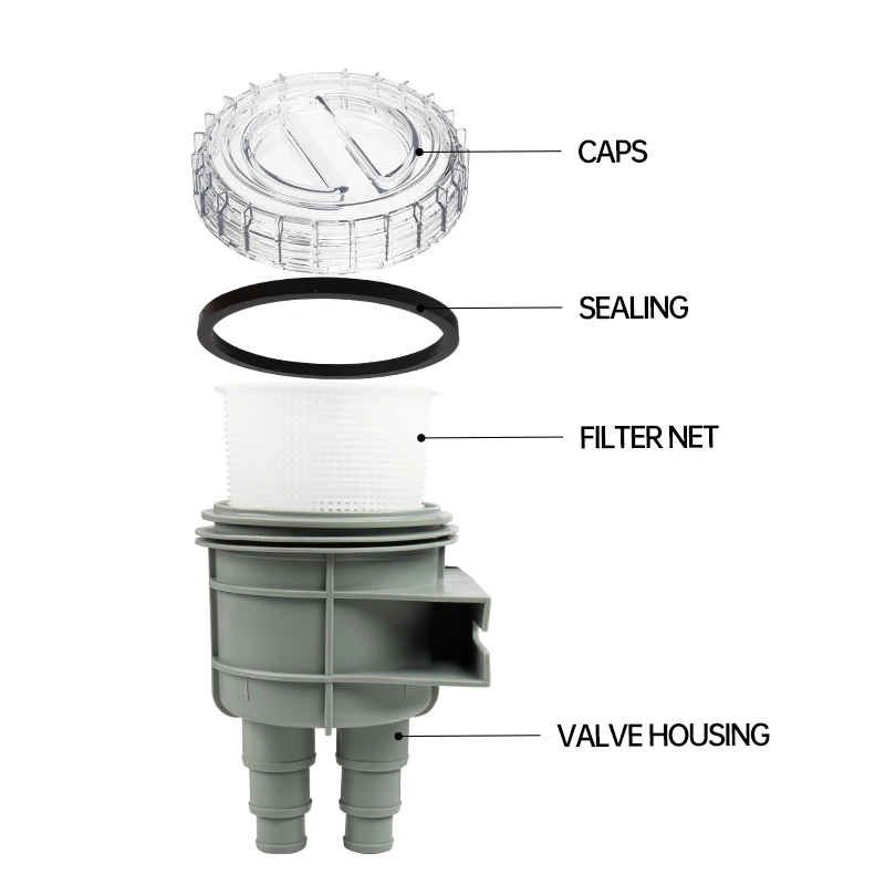 Sea Water filter Fits for Hose Size 1/2\