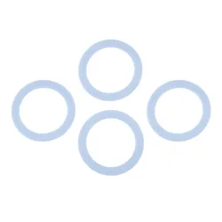 4Pcs Bottom Jar Base with Rubber Gasket Seal O Ring for Oster & Osterizer Blenders Replacement Juicer Spare Assembly OD65mm