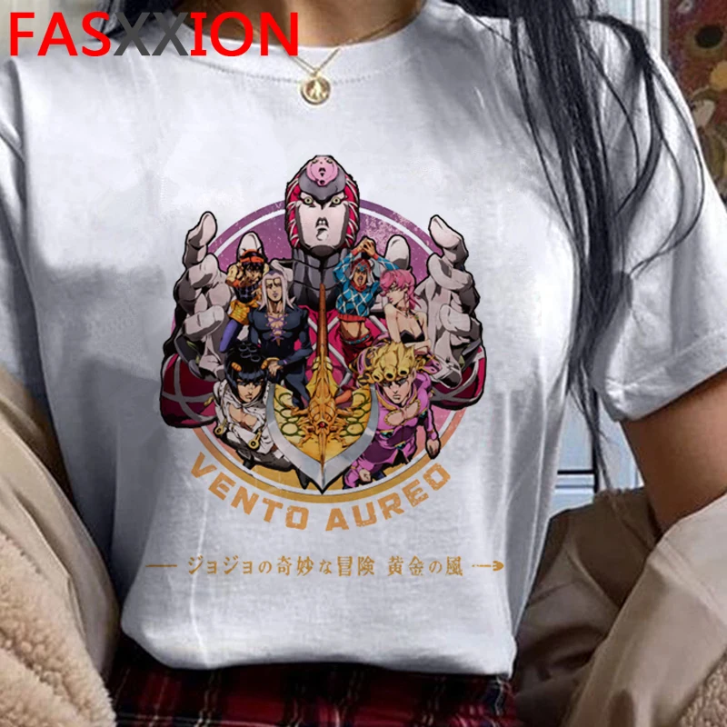 jojo bizarre adventure tshirt male streetwear grunge casual japanese harajuku tshirt clothes tumblr