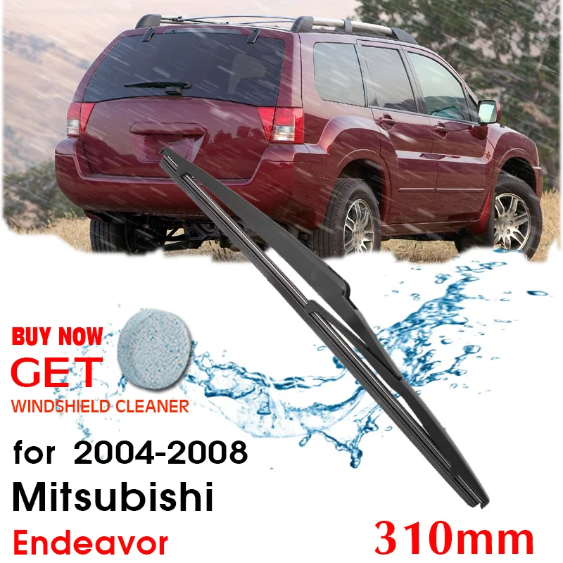 Car Wiper blade Rear Back Window Windscreen Windshield Wipers For Mitsubishi Endeavor Hatchback 310mm 2004-2008 Auto Accessories